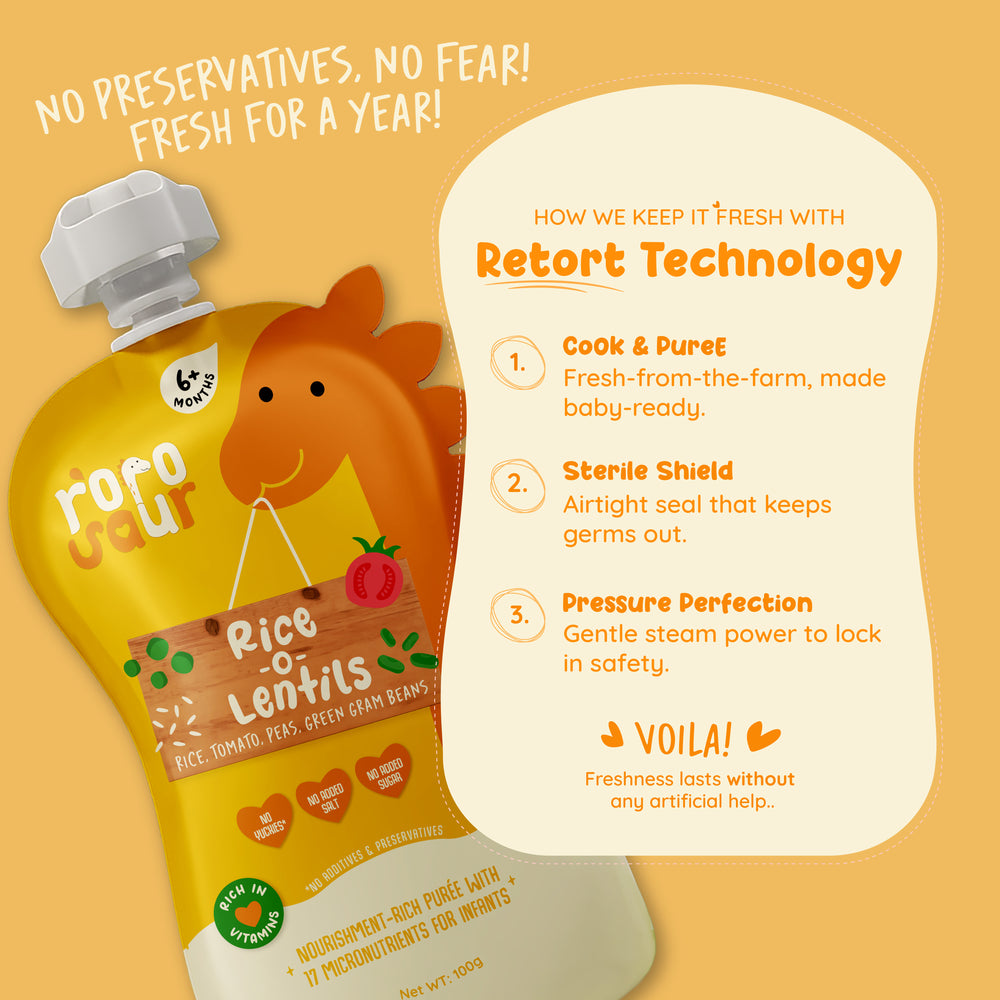 Travel Baby food pack