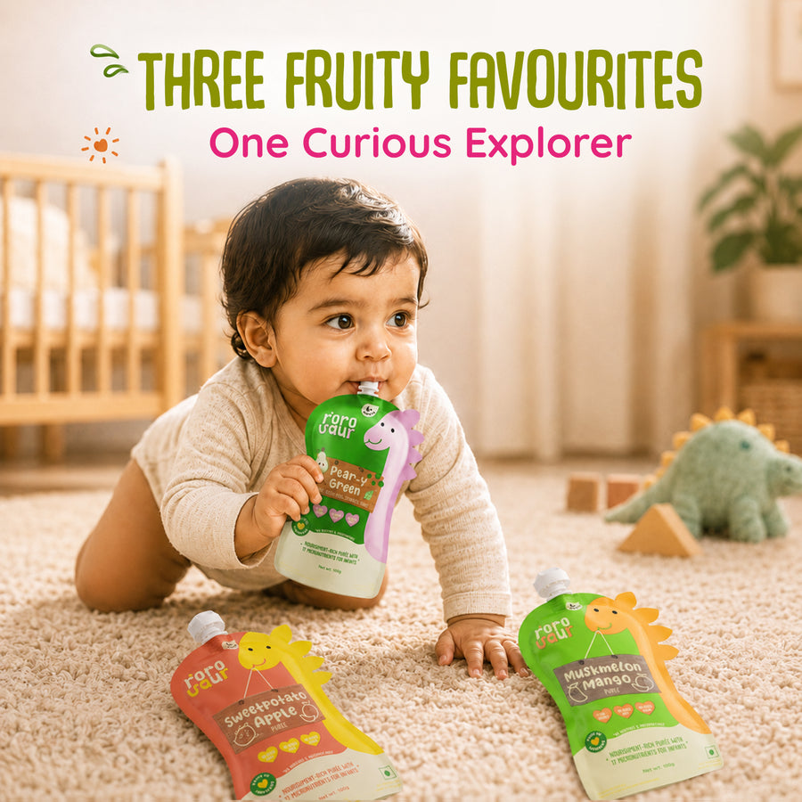 Fruit and Veg Bundle of 9 Purees