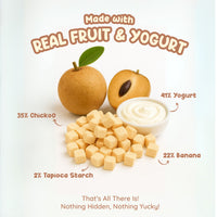 Chickoo Yogurt Melts Snacks