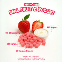 Strawberry Yogurt Melts Snacks