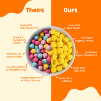 Mango Yogurt Melts Snacks