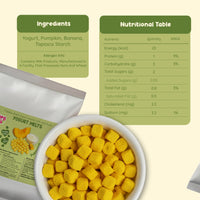 Pumpkin Yogurt Melts Snacks