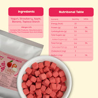 Strawberry Yogurt Melts Snacks