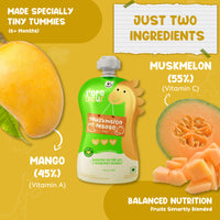 Muskmelon Mango Baby Puree