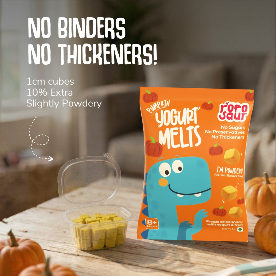 Pumpkin Yogurt Melts - 4 Pack