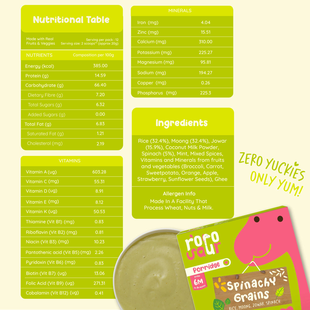 Spinachy Grains Mix