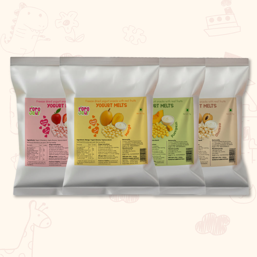 Yogurt Melts Combo - 4 Pack