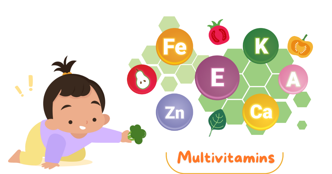 How much Multi-Vitamin does a baby need?