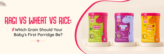 Ragi vs Wheat vs Rice: Which Grain Should Your Baby's First Porridge Be?