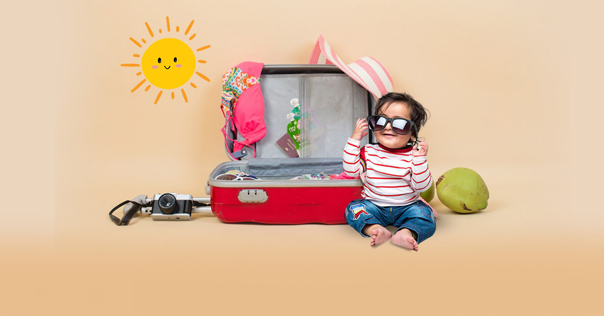 Ensure healthy baby meals during holidays - a few tips