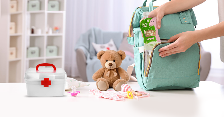 Checklist for your baby's travel bag