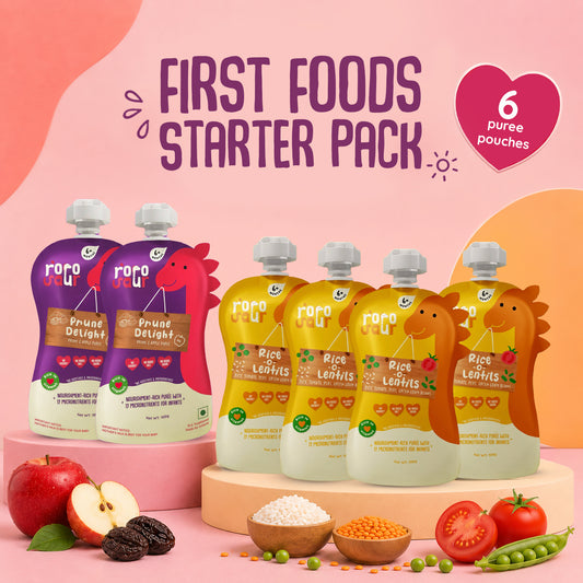 First Foods Starter Pack of 6