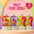 Millet Puree Bundle of 4 Purees