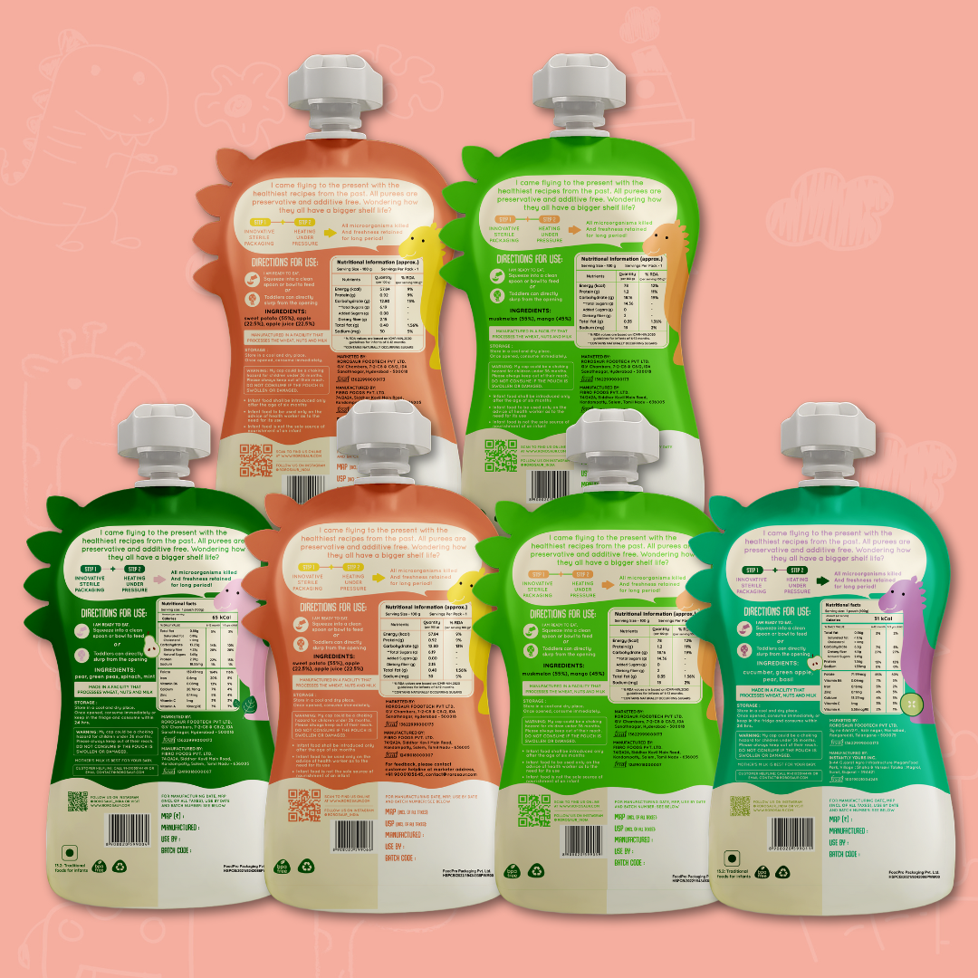 Fruit &amp; Veggie Baby Snack Pack