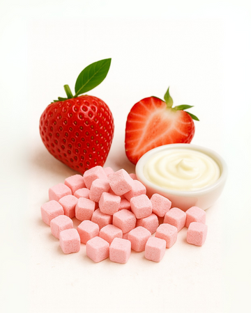 Strawberry Yogurt Melts Snacks