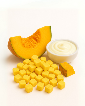 Pumpkin Yogurt Melts Snacks