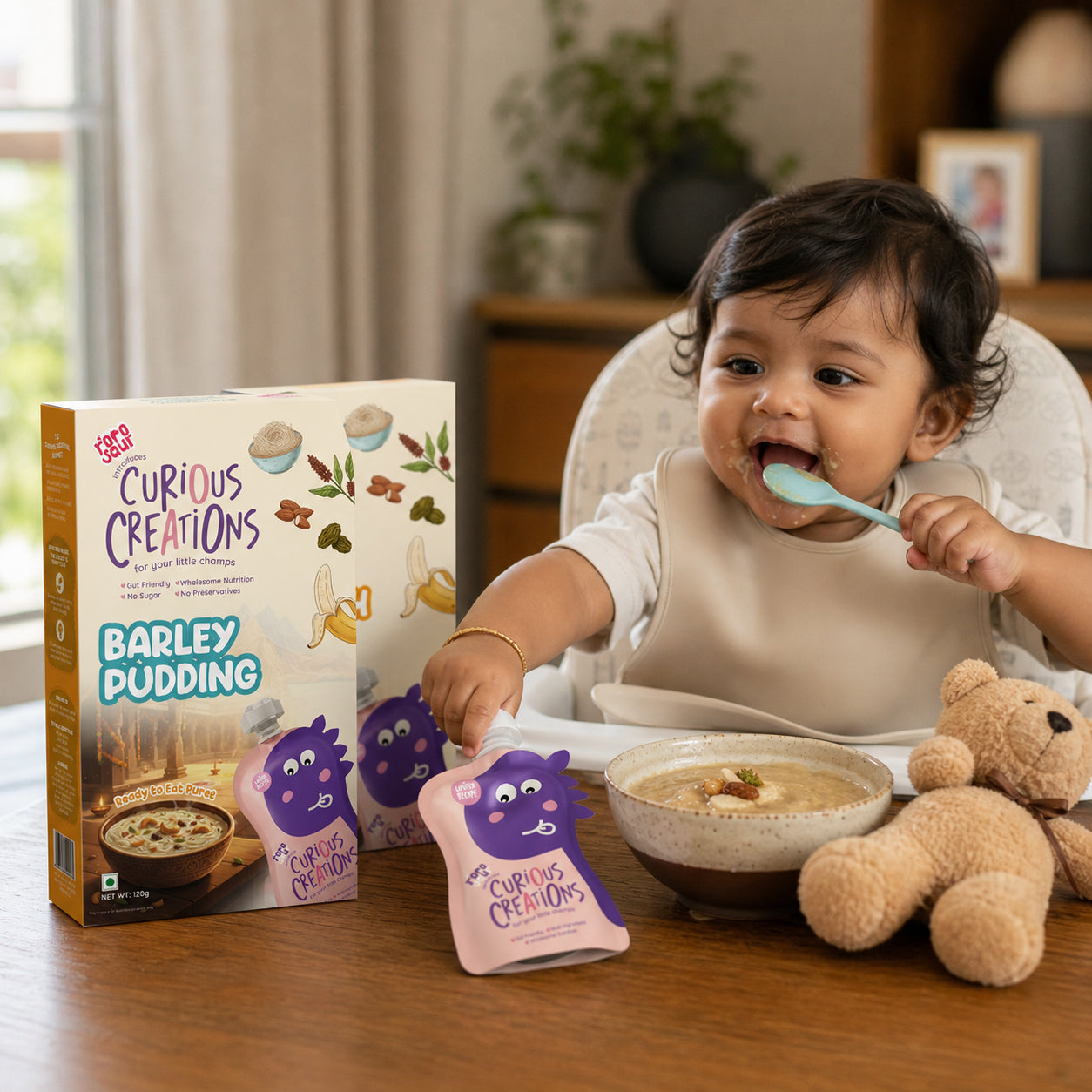 Barley Pudding - 4 pack