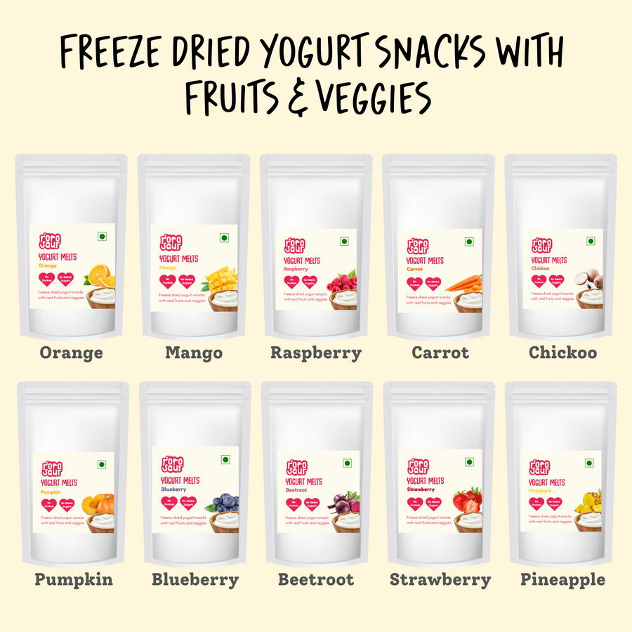 Yogurt Melts with Fruits & Veggies