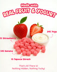 Strawberry Yogurt Melts - 4 Pack