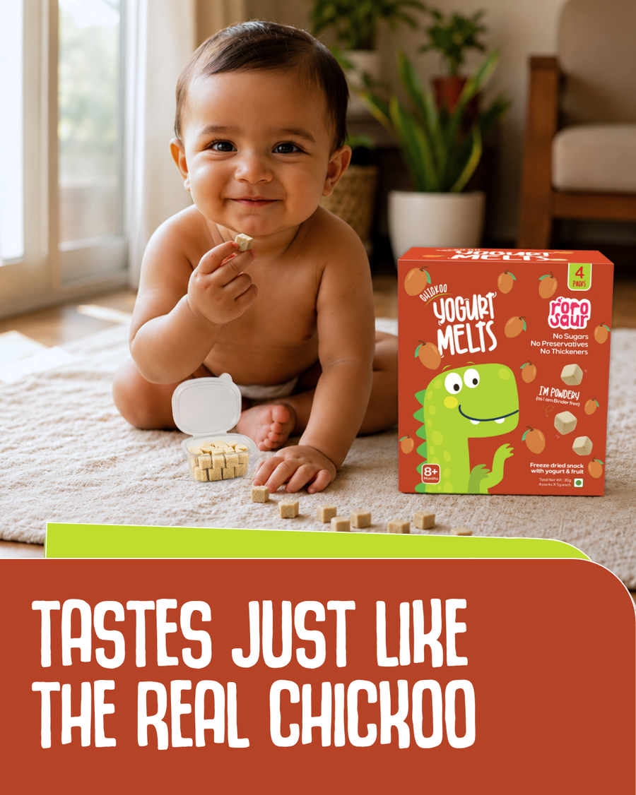 Chickoo Yogurt Melts