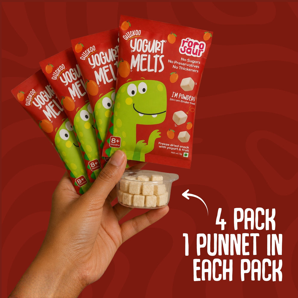 Chickoo Yogurt Melts