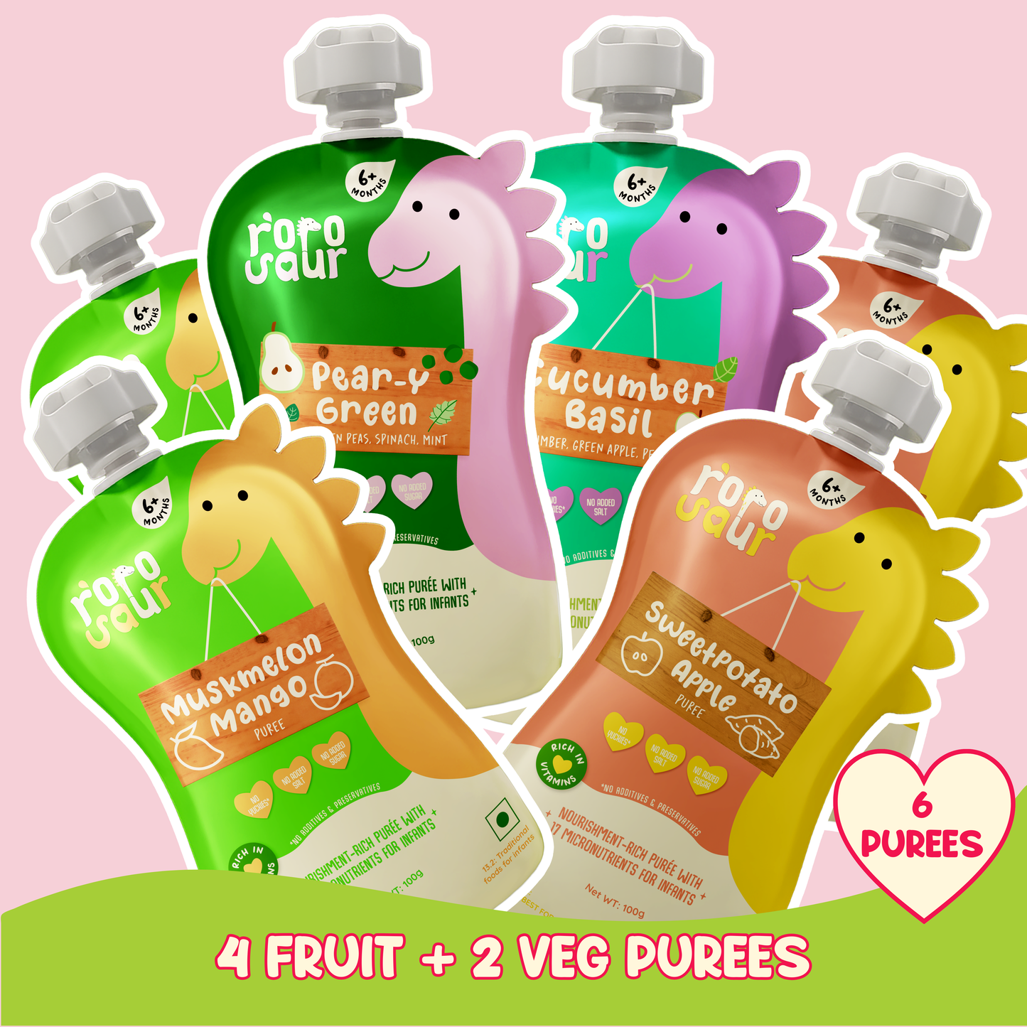Fruit & Veggie Baby Snack Pack