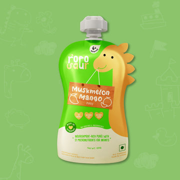 Muskmelon Mango Baby Puree