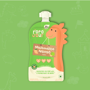 Muskmelon Mango Baby Puree
