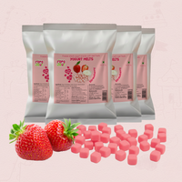 Strawberry Yogurt Melts Snacks