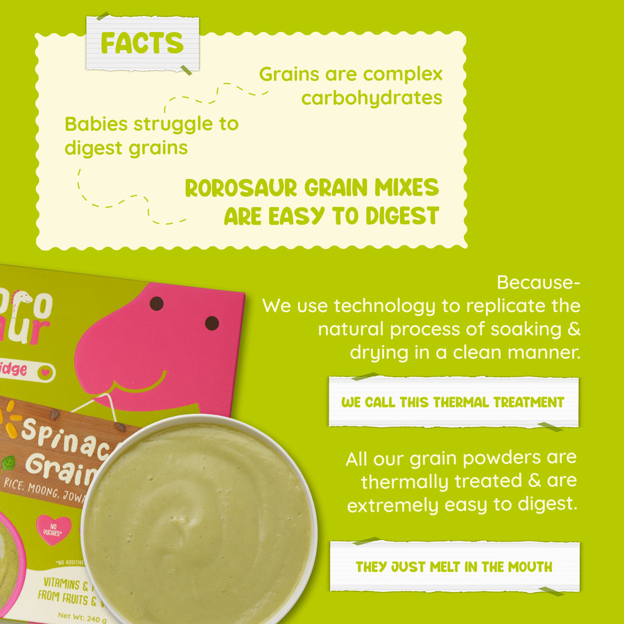 Spinachy Grains Baby Porridge Mix