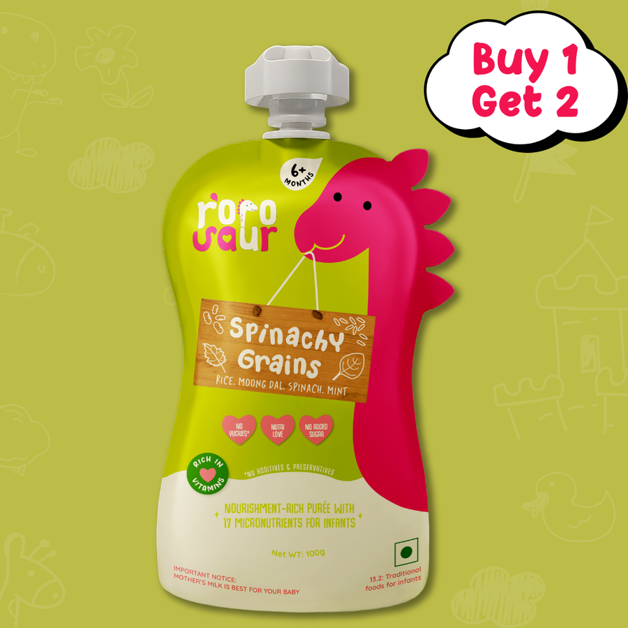 Spinachy Grains Baby Puree