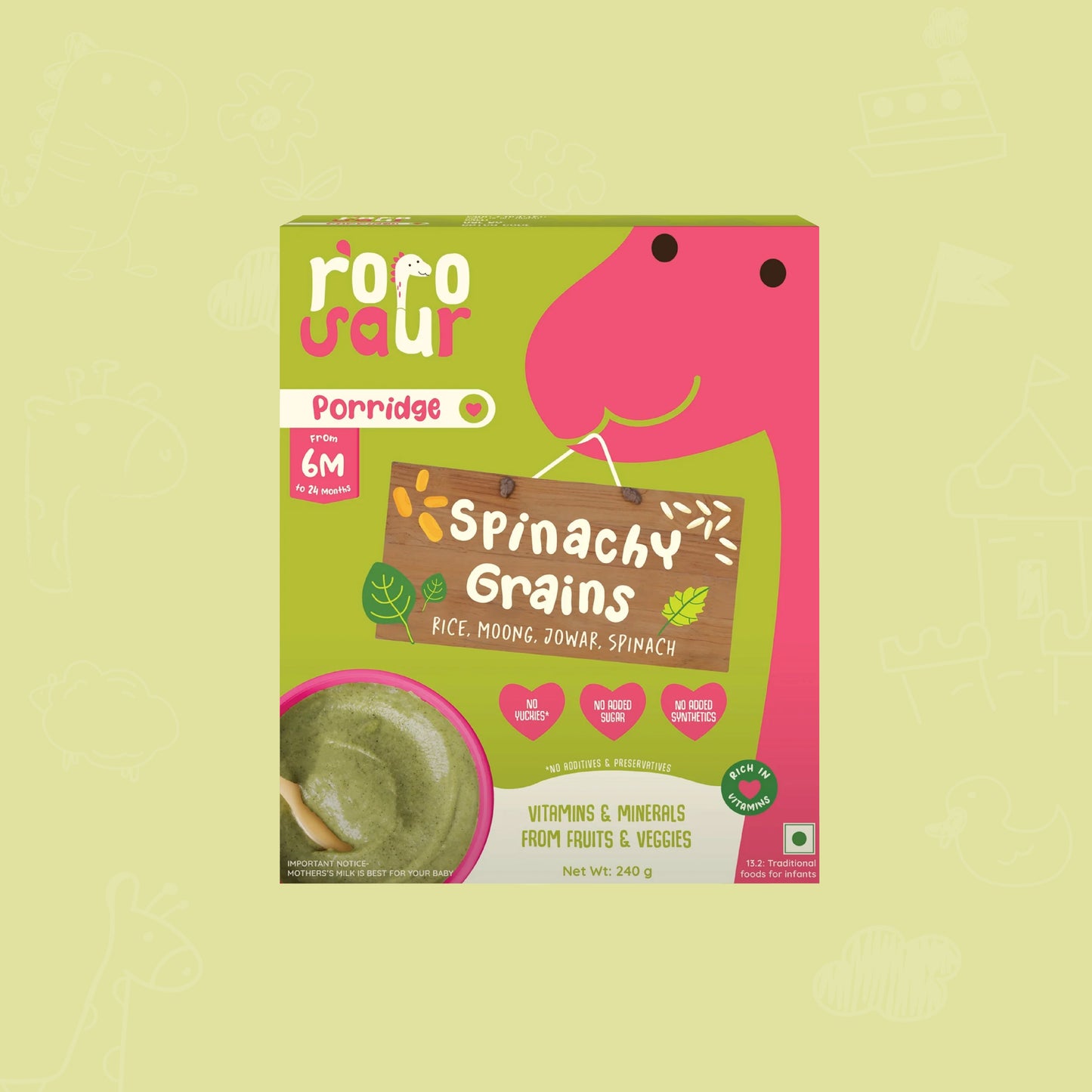 Spinachy Grains Mix
