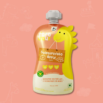 Sweet Potato Apple Baby Puree