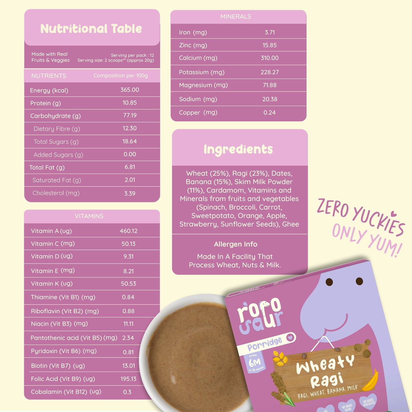 Wheaty Ragi Mix