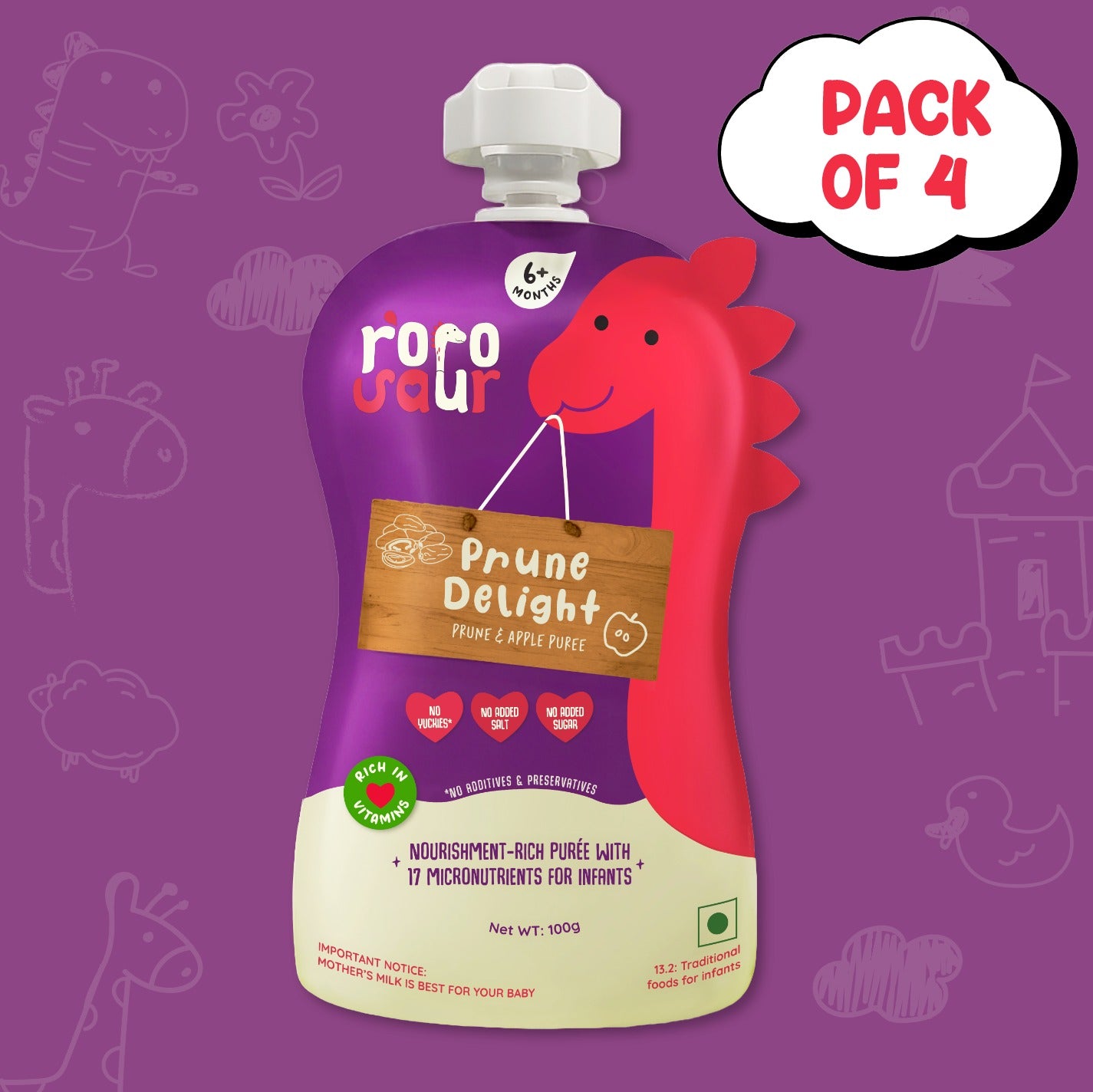 Prune Delight Baby Puree