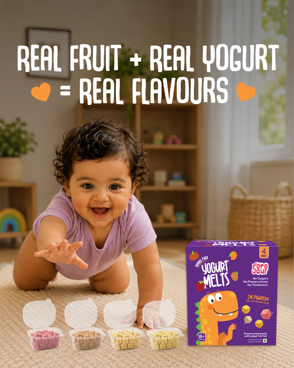 Yogurt Melts Combo - 4 Pack