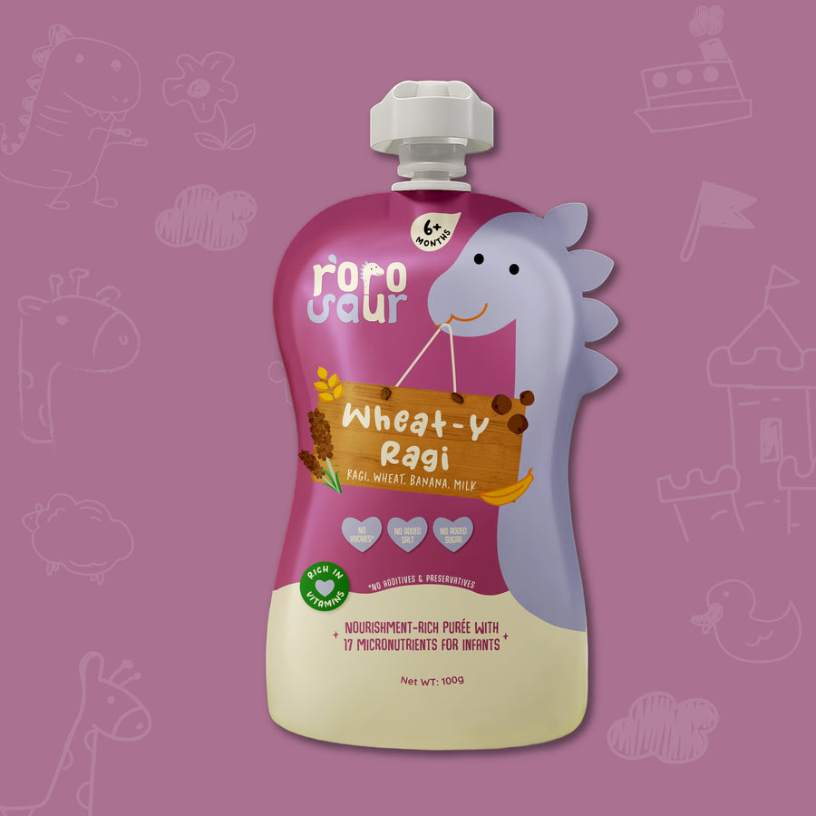 Wheat-Y Ragi Baby Puree